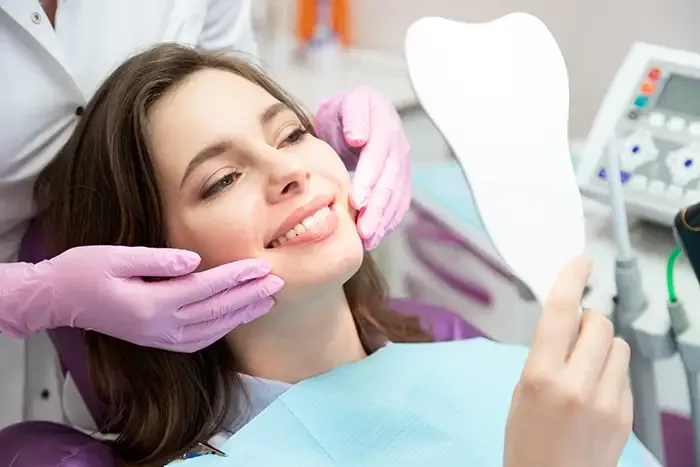 Cosmetic dentistry consultation at Smile Innovations.