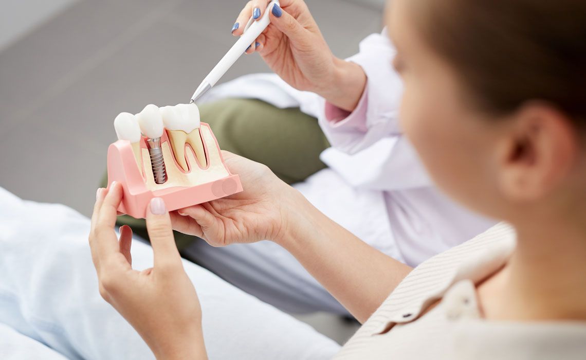 Jackson Family Dental front office kansas city