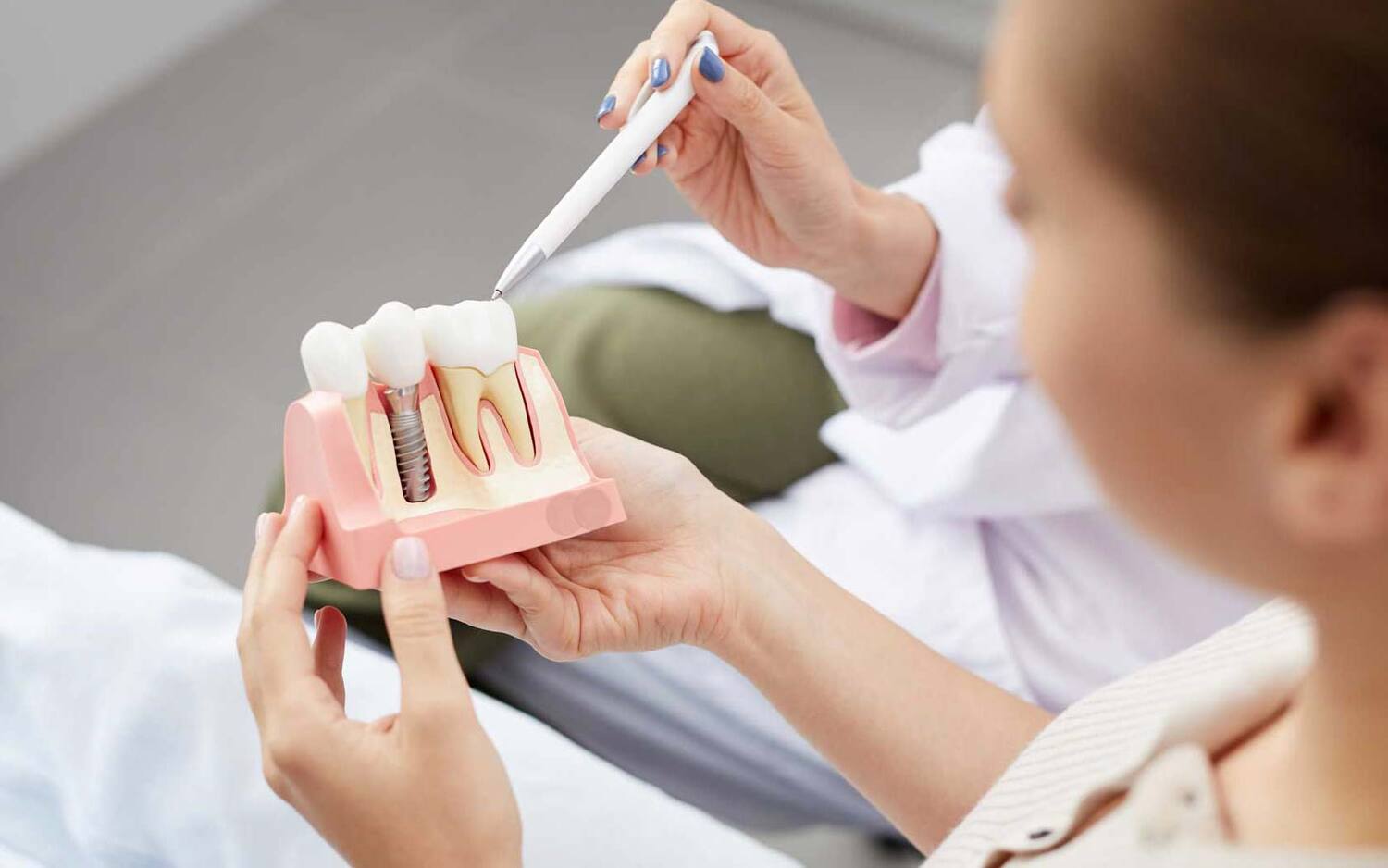 Jackson Family Dental front office kansas city